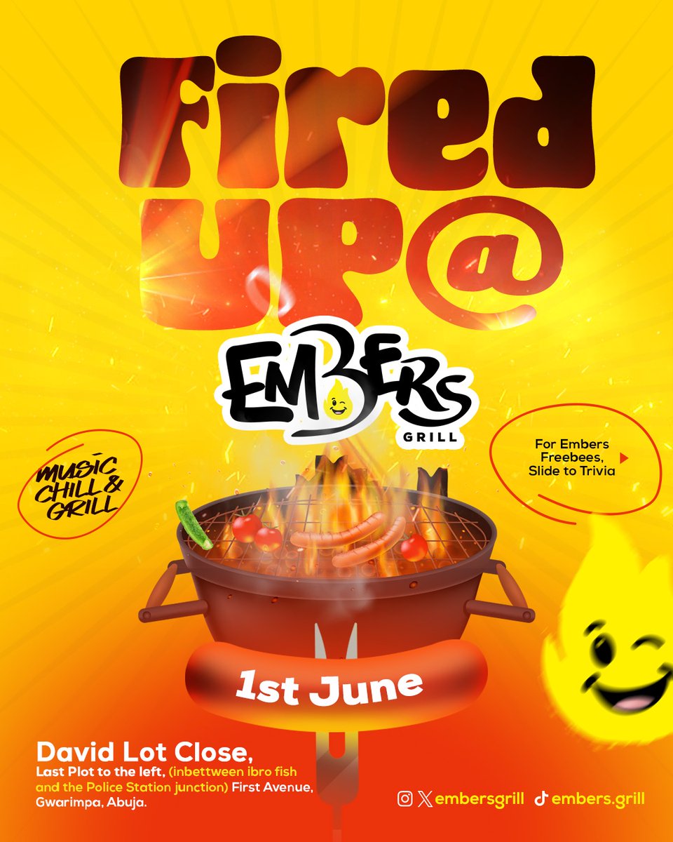 EmbersGrill's tweet photo. 🔥 🚨 Are you ready ? 🚨 🔥 We got you covered on the GRILL #firedupembers https://t.co/qu3dSjS1bk
