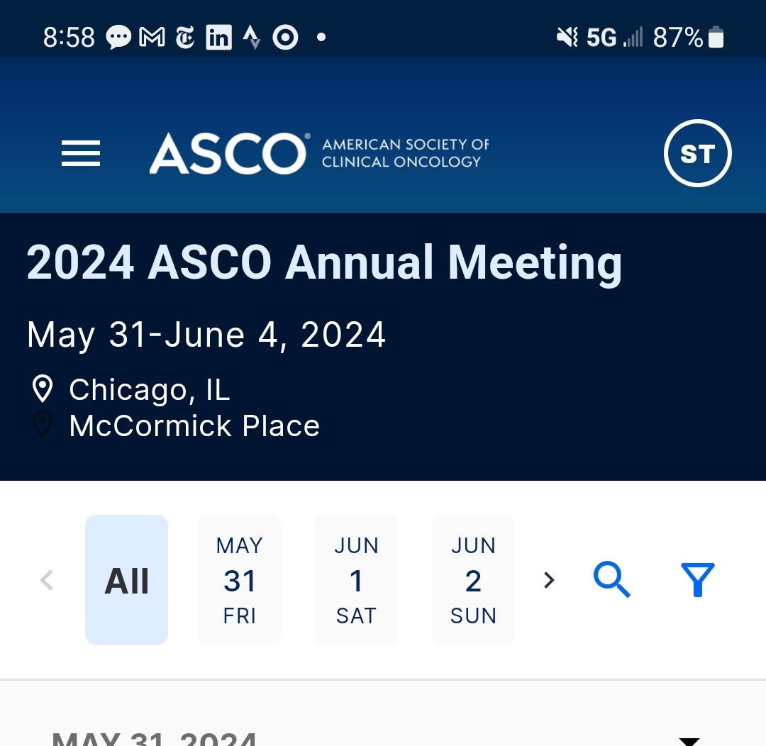 Enjoyed a long weekend and now easing into the workweek with coffee & the @ASCO app! Excited to learn with, and from, those attending #ASCO24
#SurvOnc #SuppOnc #bcsm #btsm #crcsm #gyncsm #lcsm #mmsm