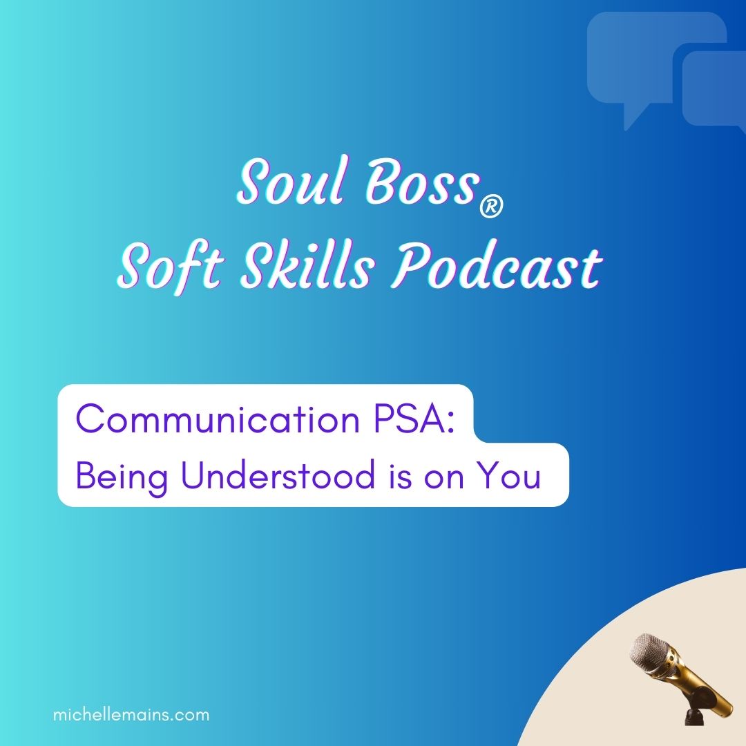 Do you like to communicate by showing your homework? Discover why emotional intelligence matters as much as data. Streamline so your message packs a punch!

#podcast: ow.ly/Fkfb50RYAUF

#softskills #workskills #communication #inspiration #selfconfidence #careeradvice