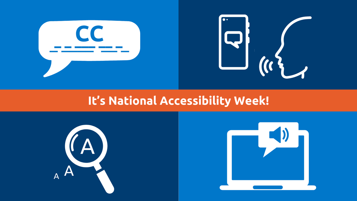 It's #NationalAccessibilityWeek! From screen readers to speech recognition software, we're committed to providing adaptive tech for all students. 💻 Visit the link in our bio to learn about the accessibility options available to you at #OntarioTech.
 #ITServices #Tech #Students
