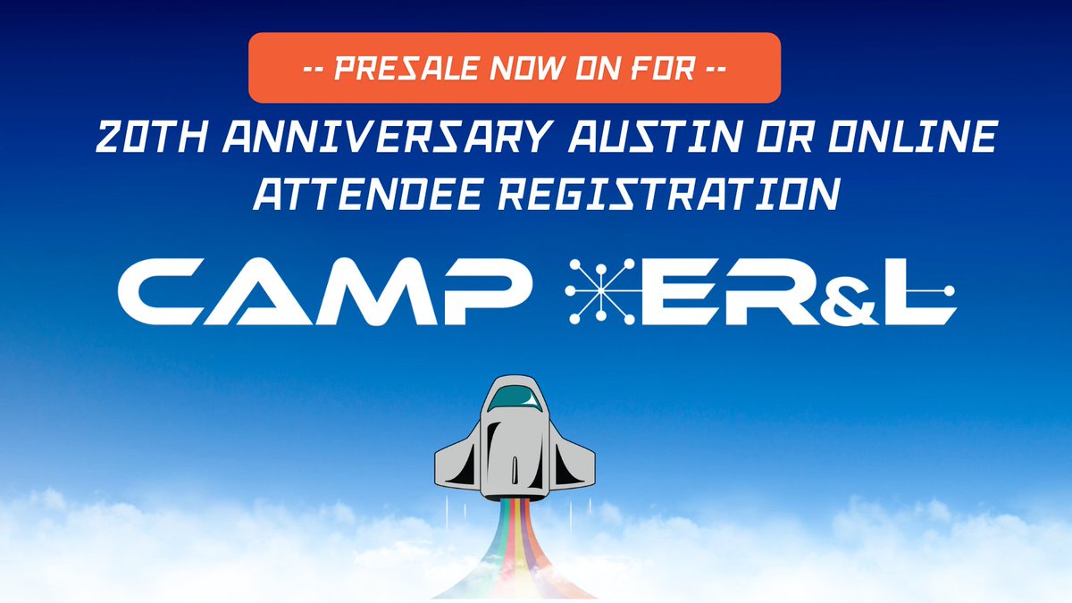 The presale is on for ER&amp;L 2025, the 20th Anniversary of the Electronic Resources and Libraries Conference eventbrite.com/cc/erl-2025-33…