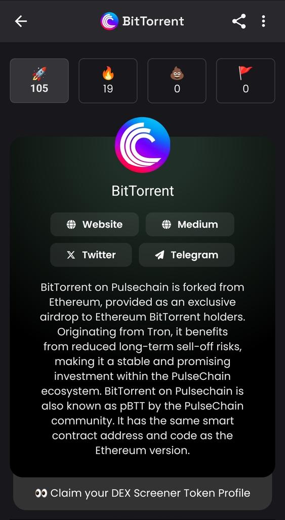 AntiStep_genre's tweet photo. @Pulseprc20Maxi @pulsebtt @RichardHeartWin Let's go $pBTT been working in the background, all kinds of new updates https://t.co/TiS59gFKCq