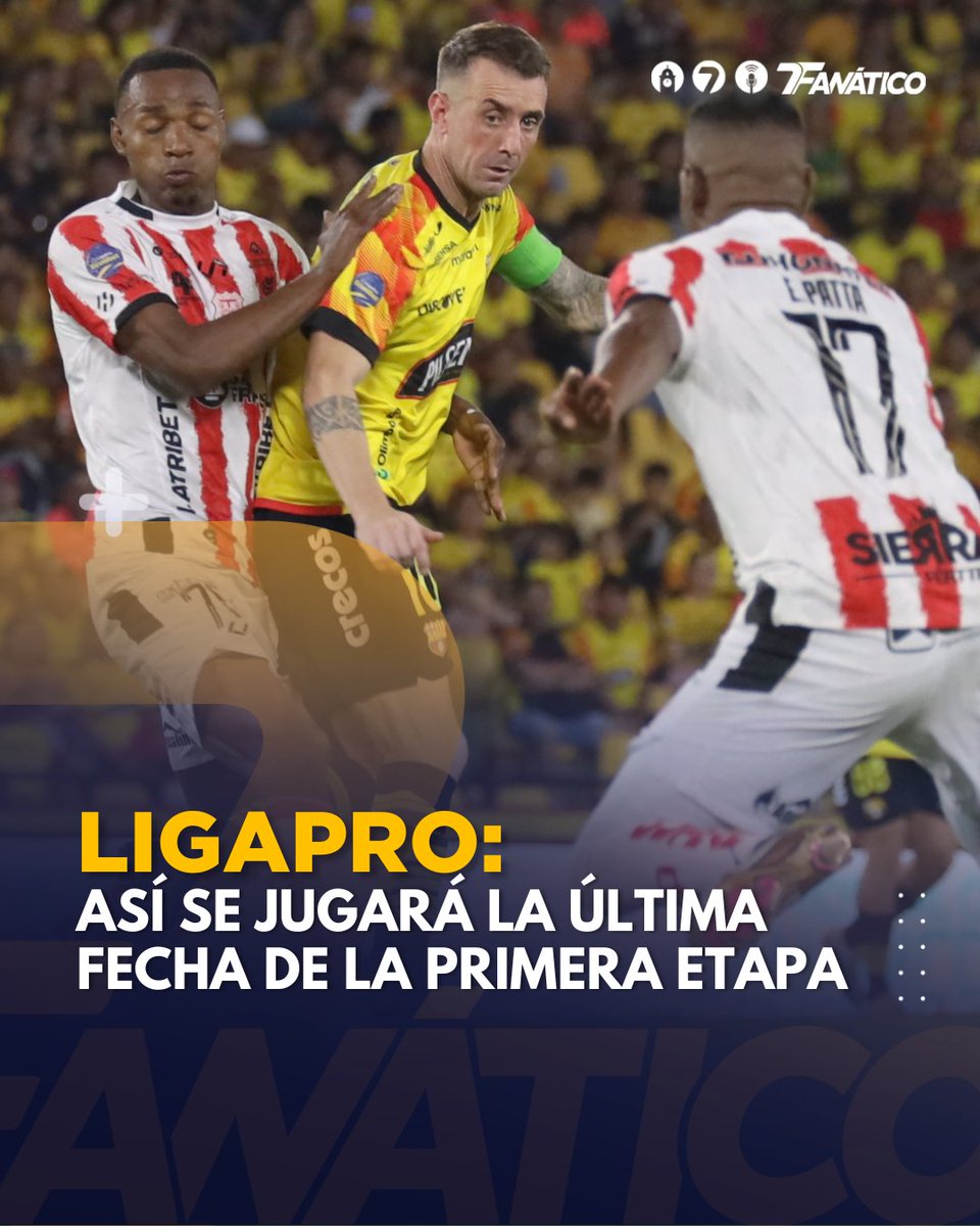 #Fanático I La primera etapa de LigaPro termina este fin de semana. Revise la programación de los partidos. Independiente del Valle, Barcelona Sporting Club y Liga de Quito van por el gran premio. #LéaloenET: is.gd/ePTcRd