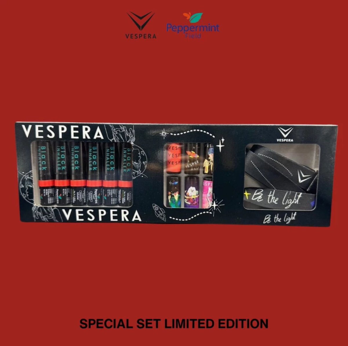 chinzhillafann's tweet image. Berhubung nyari yg sharing tapk gadapet jadi nyari yg set aja
WTB Inhaler peppermint x vespera need 2 set #wtb #thaimerch #Vespera