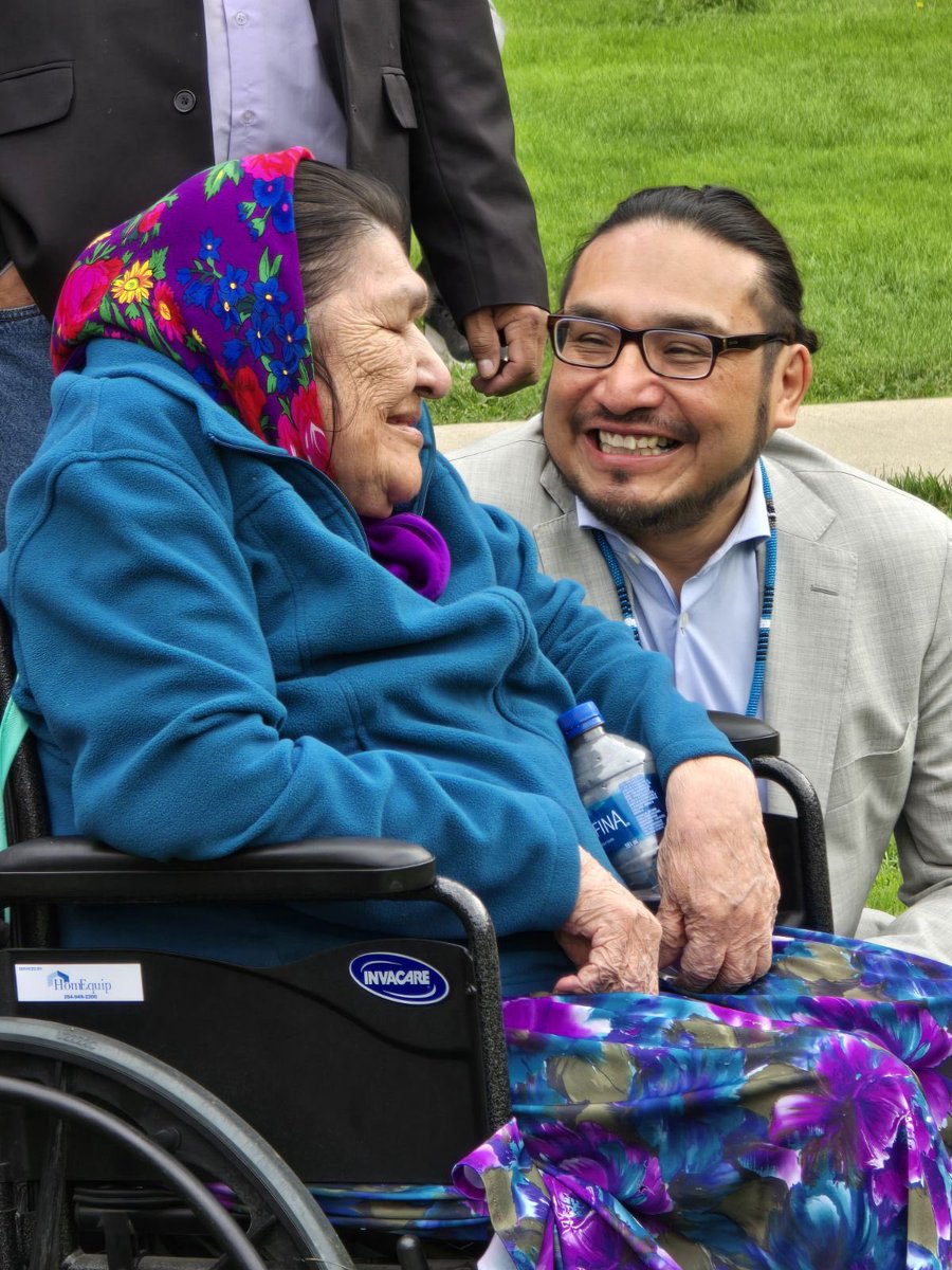 For the first time since Ontario became a province, Sol Mamakwa @solmamakwa, MPP of Kiiwetinoong, addressed the Government of Ontario, a signatory to Treaty 9, in his language Anishininiimowin. Sol is an Indian Residential School Survivor. He used to be punished for speaking his