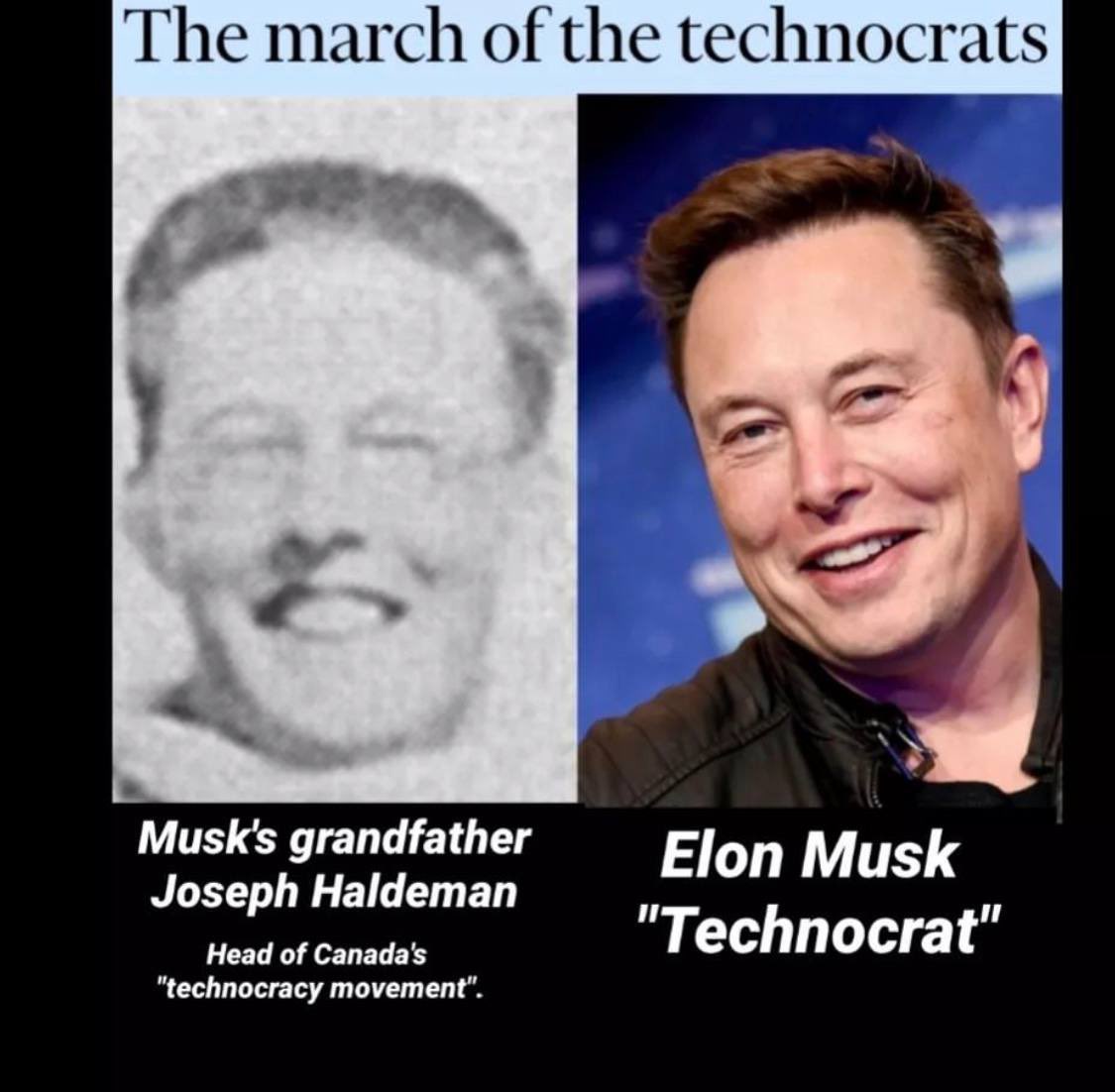 Elon Musk’s grandfather was the head of the technocracy movement in Canada. Today, Elon wants to merge our consciousness with A.I. To those that say Elon is a white hat, I just have one simple question: Will YOU chip your brain ??