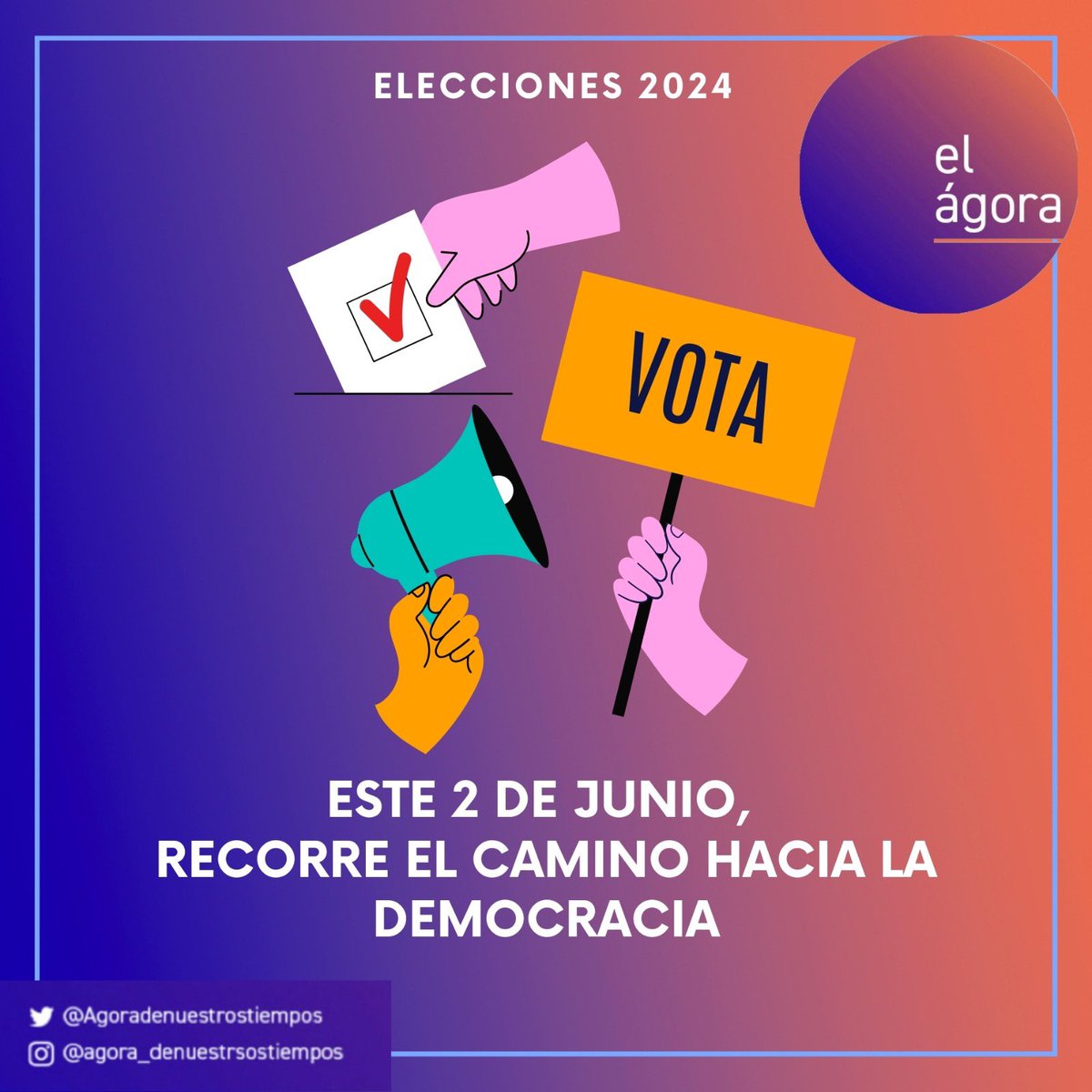Agoradenuestrostiempos (@agoradenuestro1) on Twitter photo Este #2DeJunio2024 #recorreremos el #camino hacia la #democracia #Mexico requiere de #nuestra #participación <a href="/TERESOLIS/">TERE SOLIS</a> <a href="/bettynabenitez/">Bettyna Benítez</a> <a href="/LourdesBerhoCEO/">Lourdes Berho</a> <a href="/GerardoCoronaG/">Gerardo Corona</a> <a href="/echaillo/">Eduardo Chaillo CMP, CMM, CITP</a> <a href="/vicenteferreyra/">Vicente Ferreyra A</a> <a href="/jzavala/">jzavala</a> <a href="/HCeja/">Hector Ceja</a> <a href="/jlma1954/">Jose Luis Medina Aguiar</a> <a href="/GuillermoOhem/">Guillermo Ohem</a> <a href="/arqortizg/">Felipe Ortiz</a> Este #2DeJunio2024 #recorreremos el #camino hacia la #democracia #Mexico requiere de #nuestra #participación <a href="/TERESOLIS/">TERE SOLIS</a> <a href="/bettynabenitez/">Bettyna Benítez</a> <a href="/LourdesBerhoCEO/">Lourdes Berho</a> <a href="/GerardoCoronaG/">Gerardo Corona</a> <a href="/echaillo/">Eduardo Chaillo CMP, CMM, CITP</a> <a href="/vicenteferreyra/">Vicente Ferreyra A</a> <a href="/jzavala/">jzavala</a> <a href="/HCeja/">Hector Ceja</a> <a href="/jlma1954/">Jose Luis Medina Aguiar</a> <a href="/GuillermoOhem/">Guillermo Ohem</a> <a href="/arqortizg/">Felipe Ortiz</a>