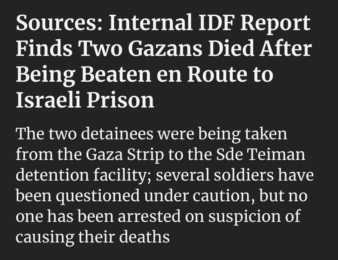 Just to know something about the credibility of Israeli judiciary: #ICC