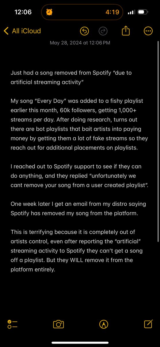 Hey <a href="/Spotify/">Spotify</a> do better