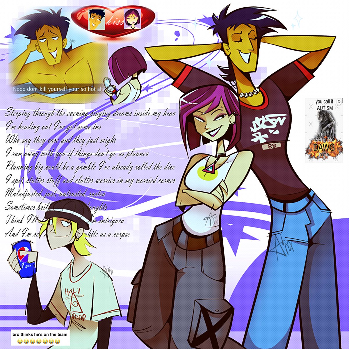 bootysh4ker008's tweet photo. girls and their lil gay bfs..
#6teen #fanart https://t.co/gok6HCb6pB