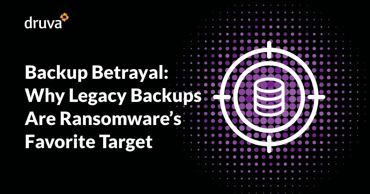 nitnag's tweet photo. Backup betrayal: Why legacy backups are ransomware's favorite target

Druva explains how attackers exploit common vulnerabilities and why SaaS data protection is crucial. 
#data #cloud #saas #ransomware #Dataprotection

https://t.co/Kj5AKQtQqa https://t.co/eQP6lU7Wjm