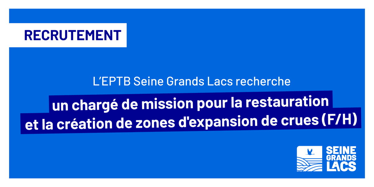 Contribuez à la mission des lacs-réservoirs d'Île-de-France en devenant chargé de mission pour la restauration et la création de zones d'expansion de crues (F/H) ! 👍 lnkd.in/e4zk9y3j #Recrutement