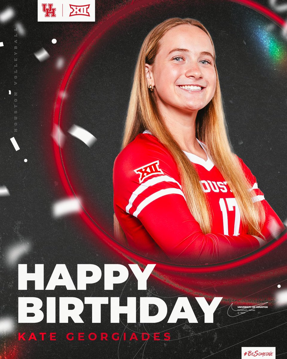 Hope you have a great birthday, @kate_george17! 🎉