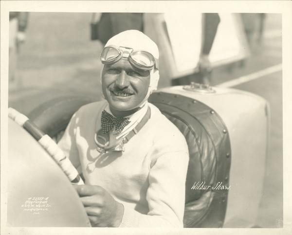This photo of famed three-time Indianapolis 500 champion Wilbur Shaw at the Brickyard in 1928 was provided by the Paul Sheedy Collection. It was his second year competing in the legendary race. firstsuperspeedway.com/sites/default/… #indy500 #indianapolismotorspeedway