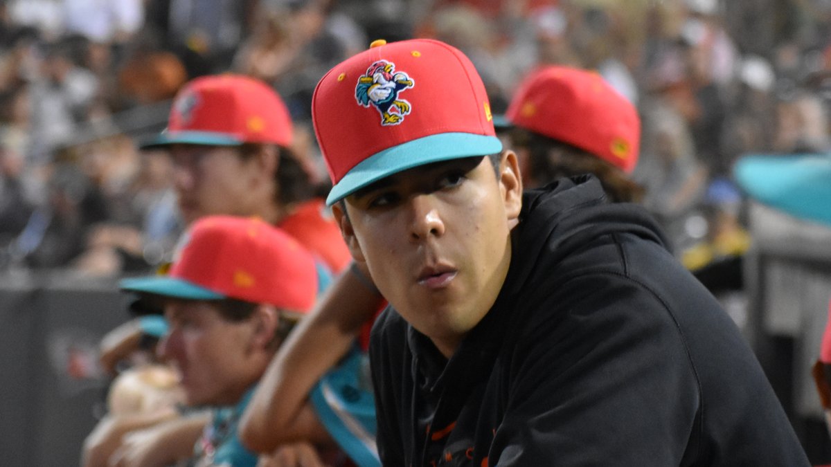 The Shorebirds wore their special Gallos de Delmarva uniforms last weekend with their special Gallos hat! Now, you can own the same Gallos hat by ordering yours 👇

Order Hat 🧢 bit.ly/4bAQdZY

#FlyTogether | #NewEra