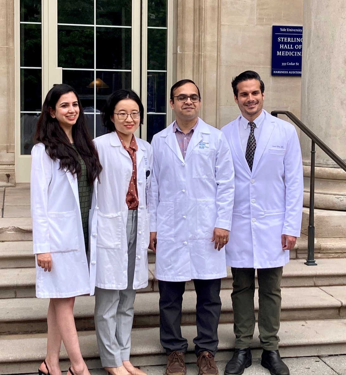 Here are a few more images from our @YalePathRes Photo Shoot today @YaleMed #Pathology