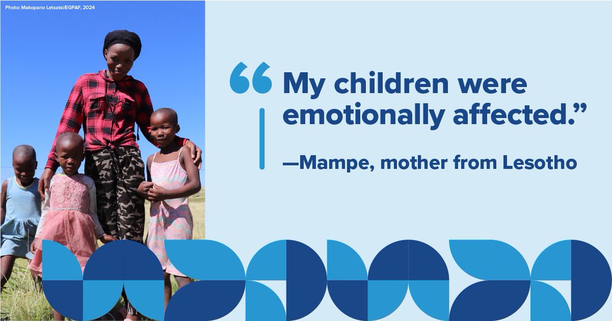 The recovery was long, but today Mampe's family is #TB-free! Read their story - bit.ly/4bt5Xhe