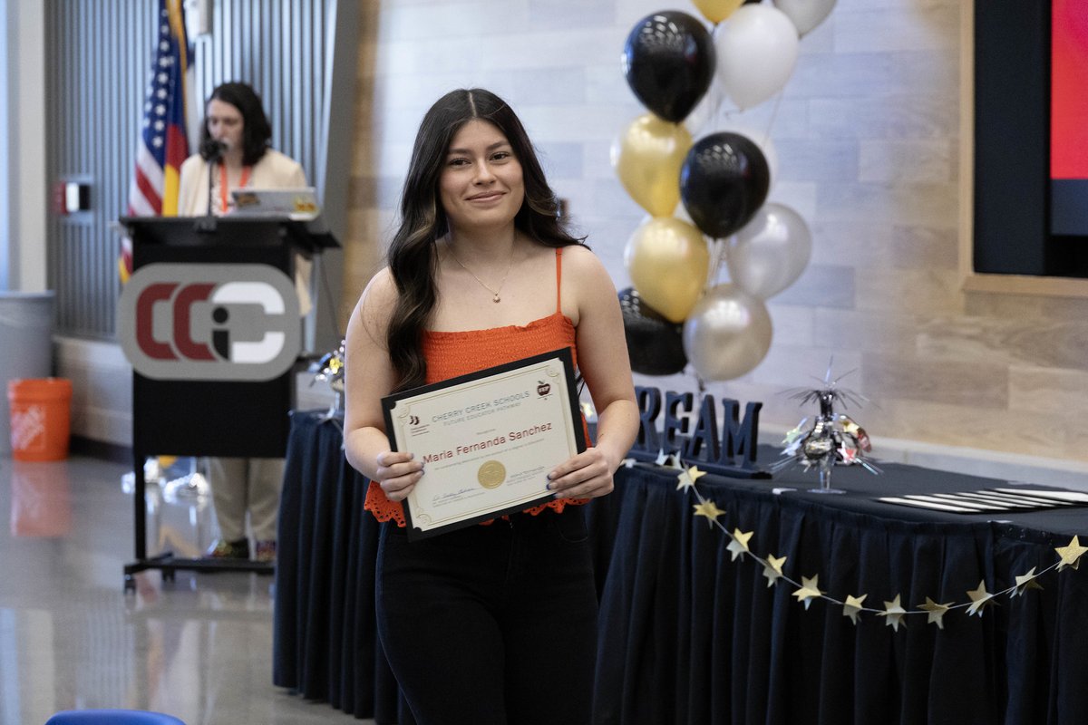 .@CCSDK12 recently held a signing ceremony for students enrolled in the Future Educator Program, the district's largest apprenticeship program. Students get paid to work as paraprofessionals while attending high school and can earn up to 24 college credit hours.