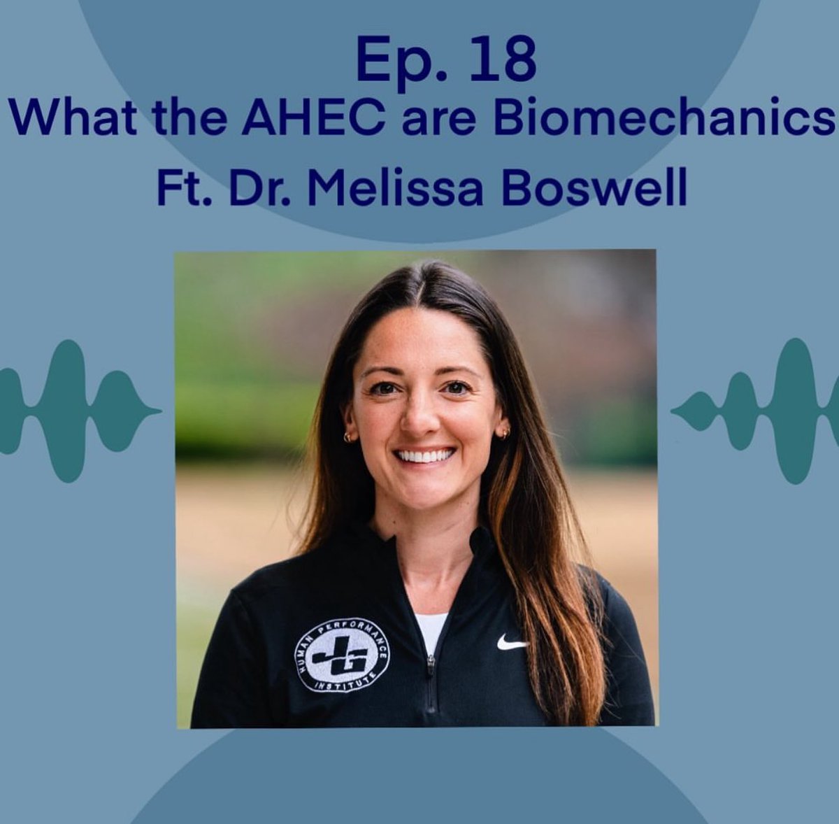 ARIAHEC's tweet photo. New episode of What the AHEC? just dropped! This episode features Dr. Melissa Boswell as we learn more about her job at @JoeGibbsRacing (Joe Gibbs Human Performance Institute) and so much more! Go give it a listen! 🎧⬇️

#WhatTheAHEC #podcasts #biomechanics https://t.co/BslIwtHoqH