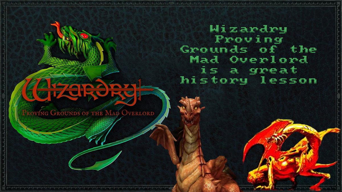 Time for more reviews, this time it is Wizardry by <a href="/DigitalEclipse/">Digital Eclipse</a> which is a great way to brush up on one classic 1980s dungeon exploration RPG, but a remake that still has a couple of issues. 
youtu.be/39NuVU3x_uo