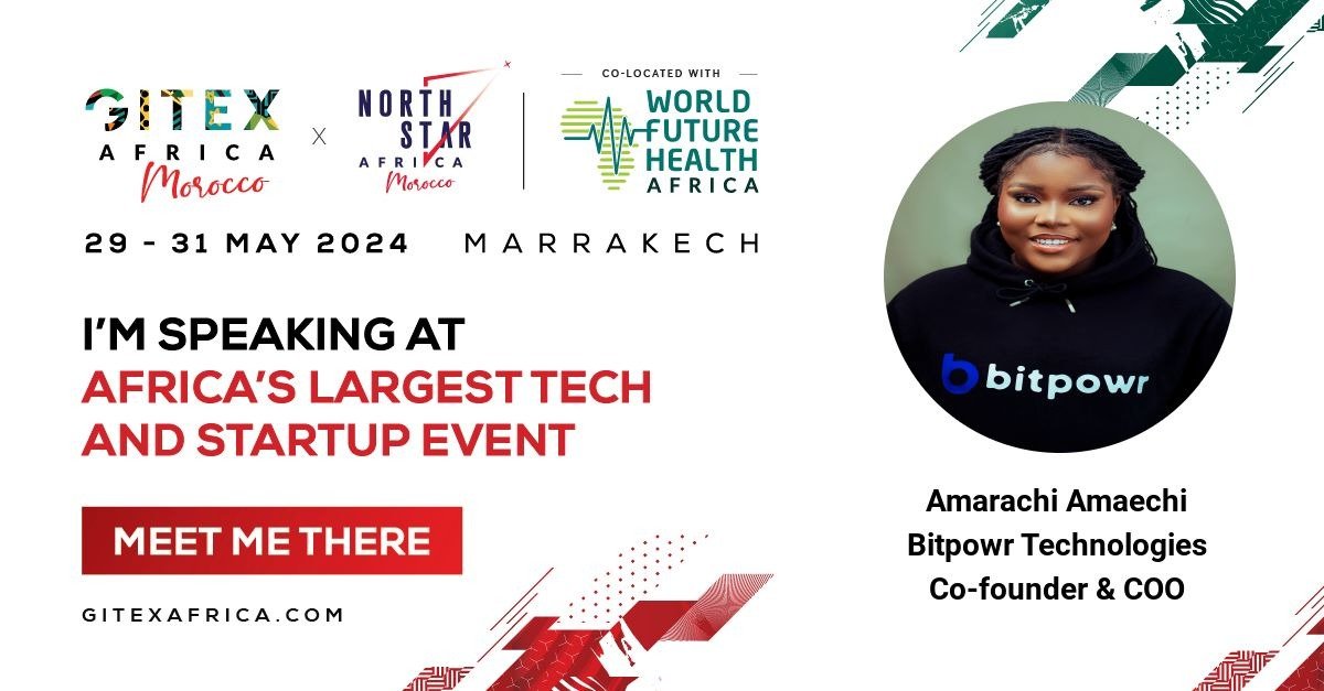 Amycruz0x's tweet photo. I’m excited to announce that I’ll be speaking at GITEX Africa 2024, held from May 29-31 in Marrakech, Morocco  🎉

This event is one of Africa’s largest tech and startup shows, bringing together leading innovators, entrepreneurs, and tech enthusiasts from around the world.🚀

I’ll be presenting on the topic “Navigating the Blocks & Webs of Decentralised Tech,” where we will discuss the latest advancements and challenges in decentralized technologies, including blockchain and Web3.

I look forward to sharing insights and engaging in interesting discussions over the next few days.

#GitexAfrica2024 
#GITEXAFRICA