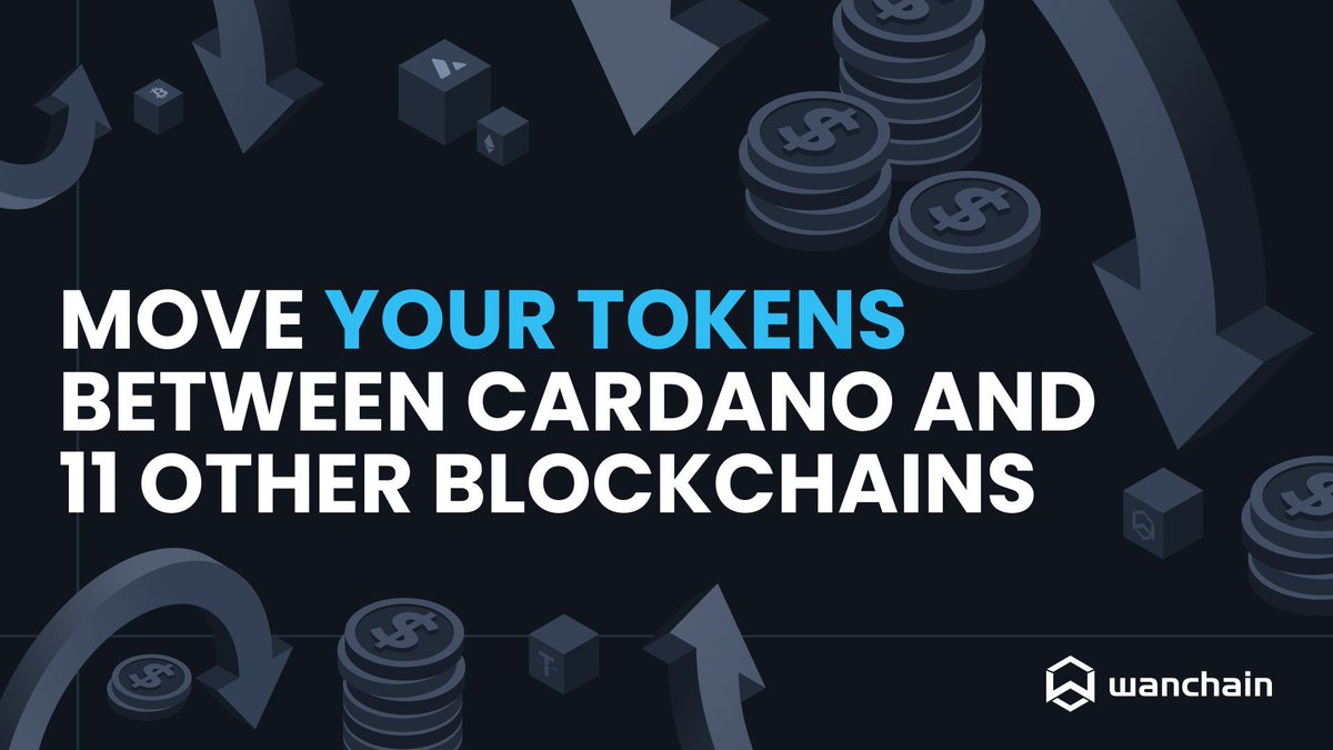 💡 There is only 1️⃣ decentralised bridge that connects #Cardano directly to EVM and non-EVM networks. Use bridge.wanchain.org to move your BTC, ETH, USDT, USDC, DAI and 10+ other assets seamlessly between Cardano and 11 other blockchains. #CardanoCommunity