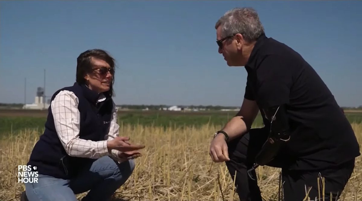 CABBI #Feedstock Production Theme Lead Emily Heaton of <a href="/IllinoisCropSci/">Crop Sciences</a> was featured on the PBS <a href="/NewsHour/">PBS News</a>, discussing the role of bioenergy crops like #miscanthus in #sustainable aviation fuel! 🌱✈️

ICYMI, watch the segment here:
▶️ youtube.com/live/rElr4lZbE…
