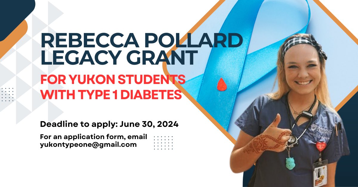 The Yukon T1D Support Network is pleased to provide micro grants to Yukon residents living with #Type1Diabetes who are attending post-secondary in the 2024-2025 yr. Life w/#T1D is expensive in the #Yukon. We just hope to reduce the burden a wee bit. Contact 👇🏻