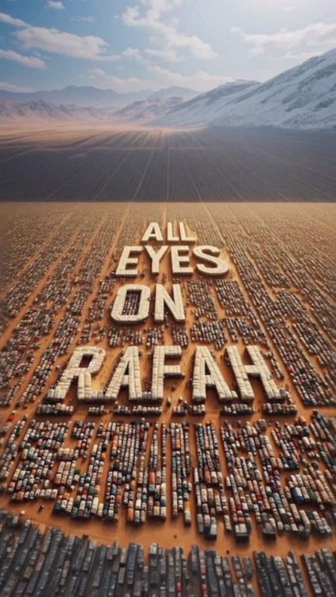 fbhutto's tweet photo. The world is watching Rafah. We see who is silent. https://t.co/DfNi2YBWrC