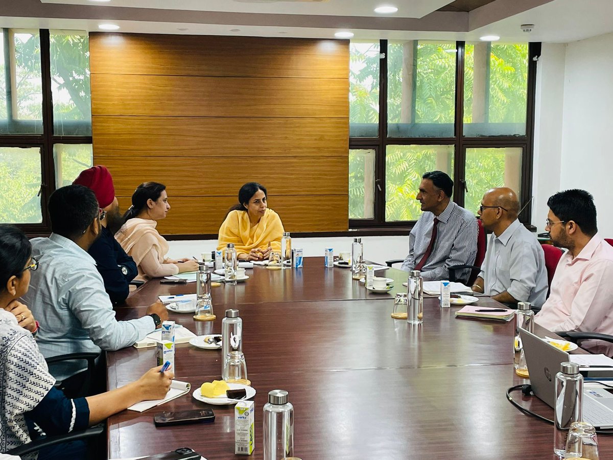 @PSCST_GoP held productive meeting with Dr. JasPal Badyal FRS Chief Scientific Adviser Welsh Government Discussions focused on synergies on innovative research industrial projects patent commercialisation best practices in climate change startups @JKAroraEDPSCST @BakshiDapinder