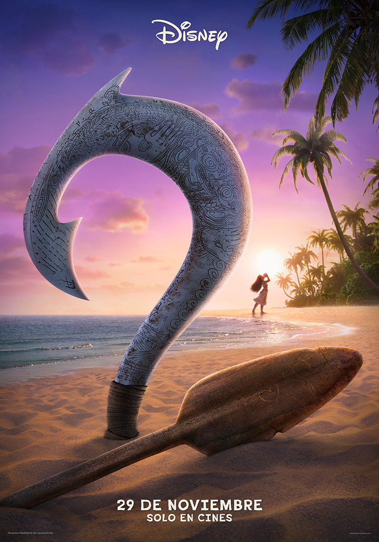 El océano la llama de nuevo 🌊🌺 ¡Descubre mañana el nuevo tráiler de #Vaiana2, de Disney! 29 de noviembre solo en cines.