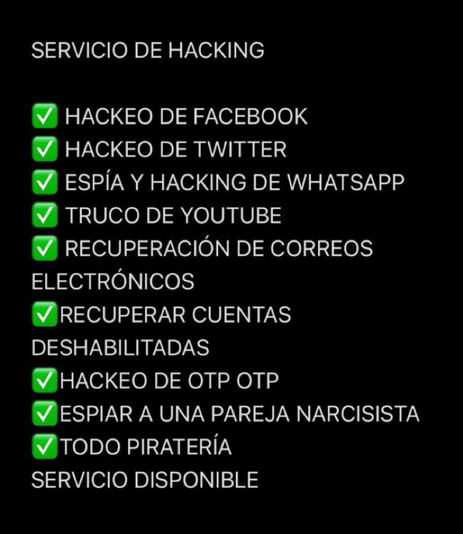 Quieres hackear a tu cónyuge infiel #hackeartiktok electrónico, #whatsapp, #facebook, #instagram o cualquier red social? #NarcoDictadorAMLO #EquipoADMM #ViernesDeRiesgoConvoy #HyunjinxVersaceFW24 #Hackearwhatsapp Kaká  #hackearinstagram Speed #NarcoPresidenteAMLO7 #hackeando