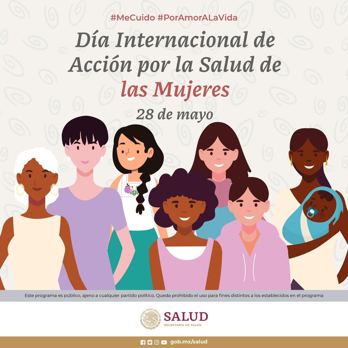 📌Hoy es el “Día Internacional de Acción por la Salud de la Mujer” ⚜️ Se estableció como un recordatorio para abordar las múltiples causas de enfermedad que afectan a las mujeres. Mexicana en el 🌎no olvides visitar la Ventanilla de Salud de tu Consulado. @SRE_mx @VDS_UM