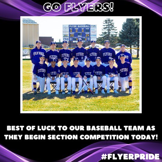 BB: Flyers host Fergus Falls today at 5:00. Here is the ticket link:  gofan.co/event/1530917?…   Go Flyers!!