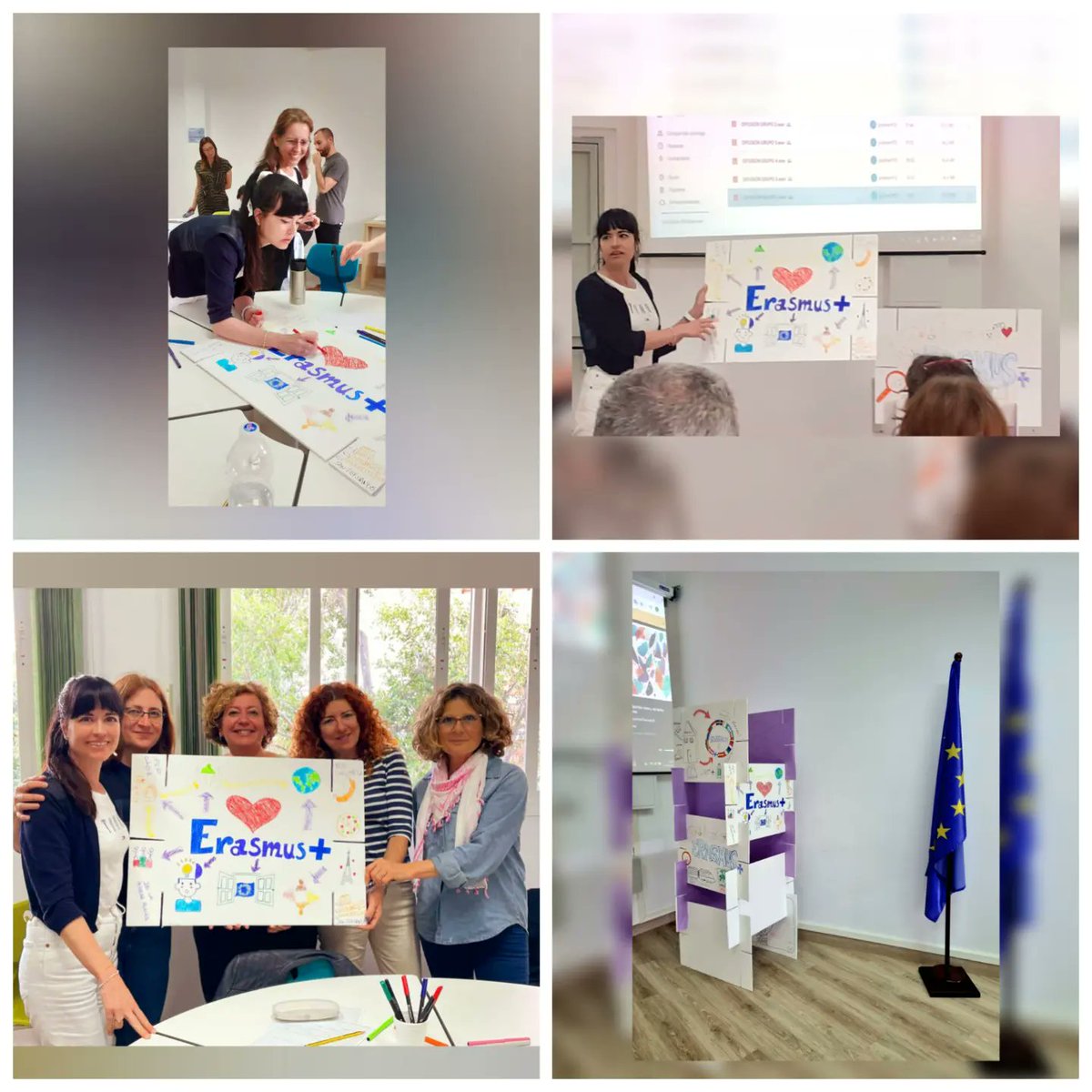 La tarde del pasado miércoles, nuestra coordinadora Erasmus+ y vicedirectora, Natalia Pardo, participó en la sesión presencial de la actividad formativa III Encuentro para la difusión de los Proyectos Erasmus+ en el ámbito de Cep Cádiz . Una jornada muy enriquecedora.