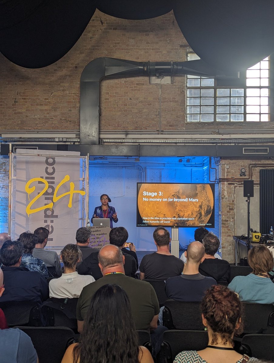 Money is not invited to Mars and beyond. Interplanetary philosophy and base rules and concepts for becoming a space faring species. <a href="/republica/">re:publica</a>, <a href="/justMathana/">Mathana</a>