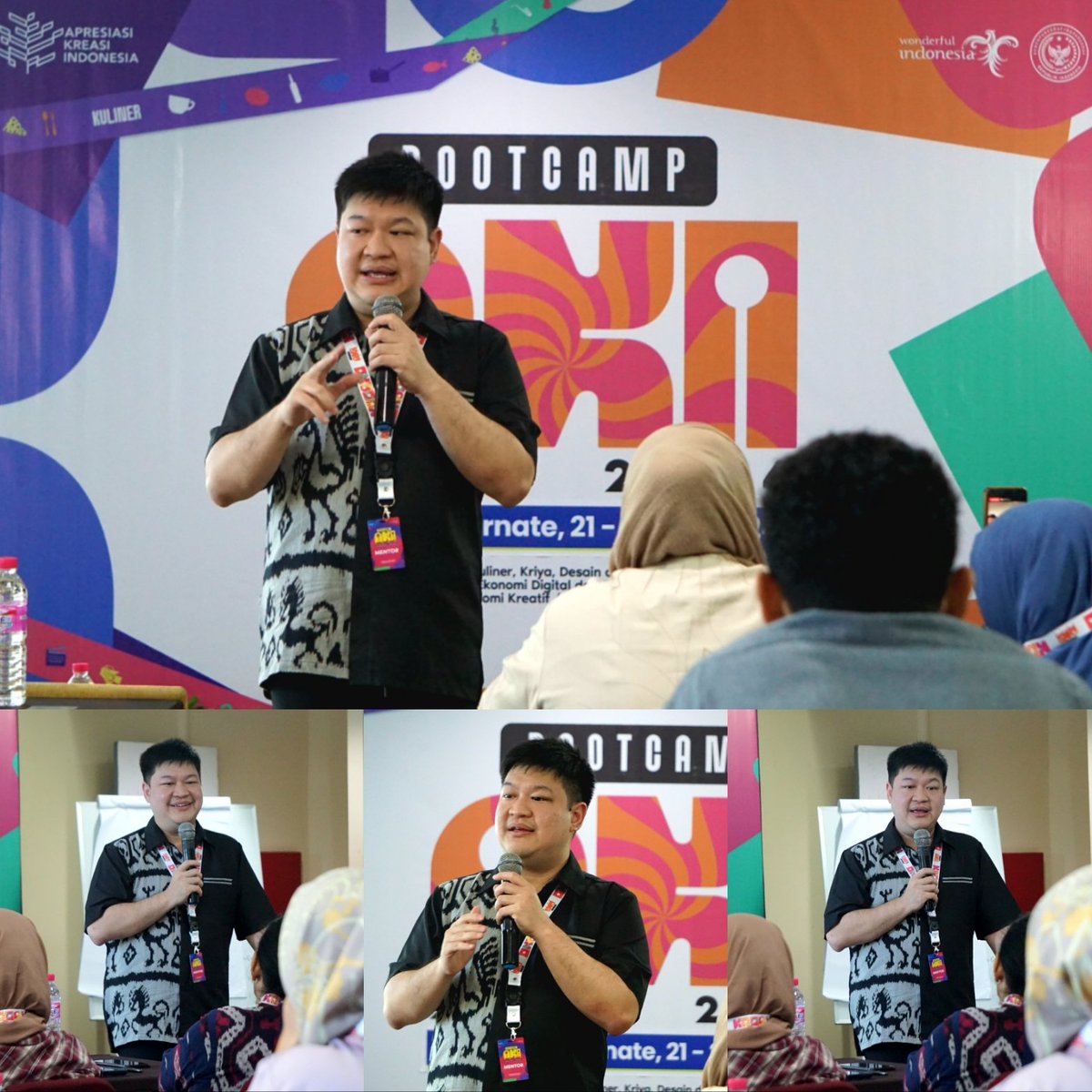 eduardovolume's tweet image. #ApresiasiKreasiIndonesia #AKI2024 #Ternate Maluku Utara @Kemenparekraf ❤️✨️🇮🇩