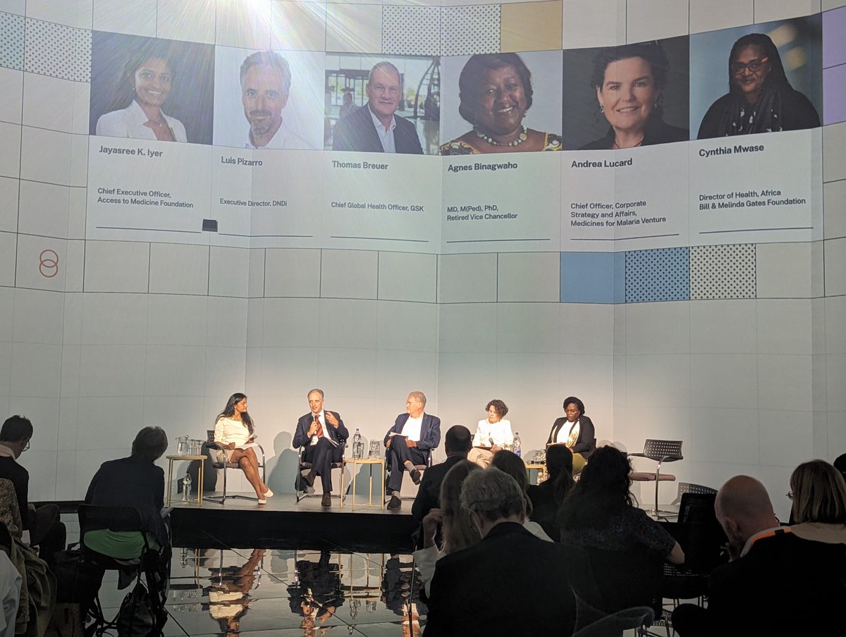 Fantastic insights from our panel on the #impactofRandD
👉 products need to get to market quickly
👉 we must consider the cost of not investing in global health R&amp;D
👉 local manufacturing quickens impact
👉 collaboration is essential

Read the report: bit.ly/3UT3G8d