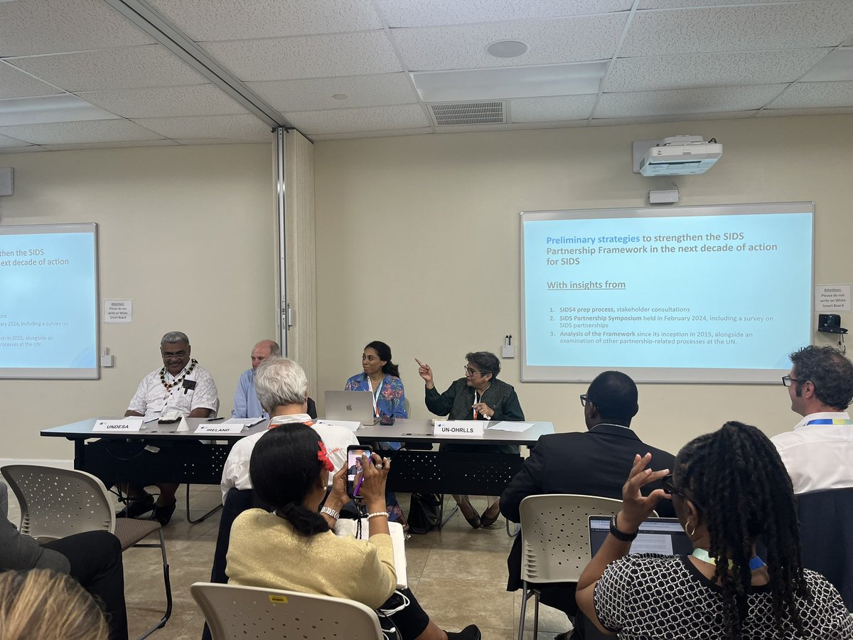 “Partnerships based on mutual respect and shared opportunities with a broad range of stakeholders is critical in this #DecadeOfAction” #SIDS4 #SmallIslands <a href="/GlobalGoalsUN/">Global Goals</a>