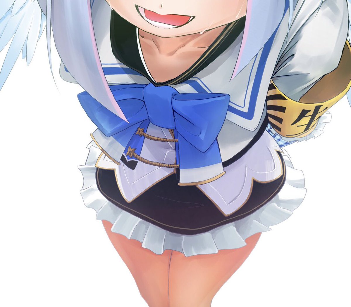 天音かなた ,天音かなた(通常) 「#目元より下で切り出すとエロいらしい 」|うるのイラスト