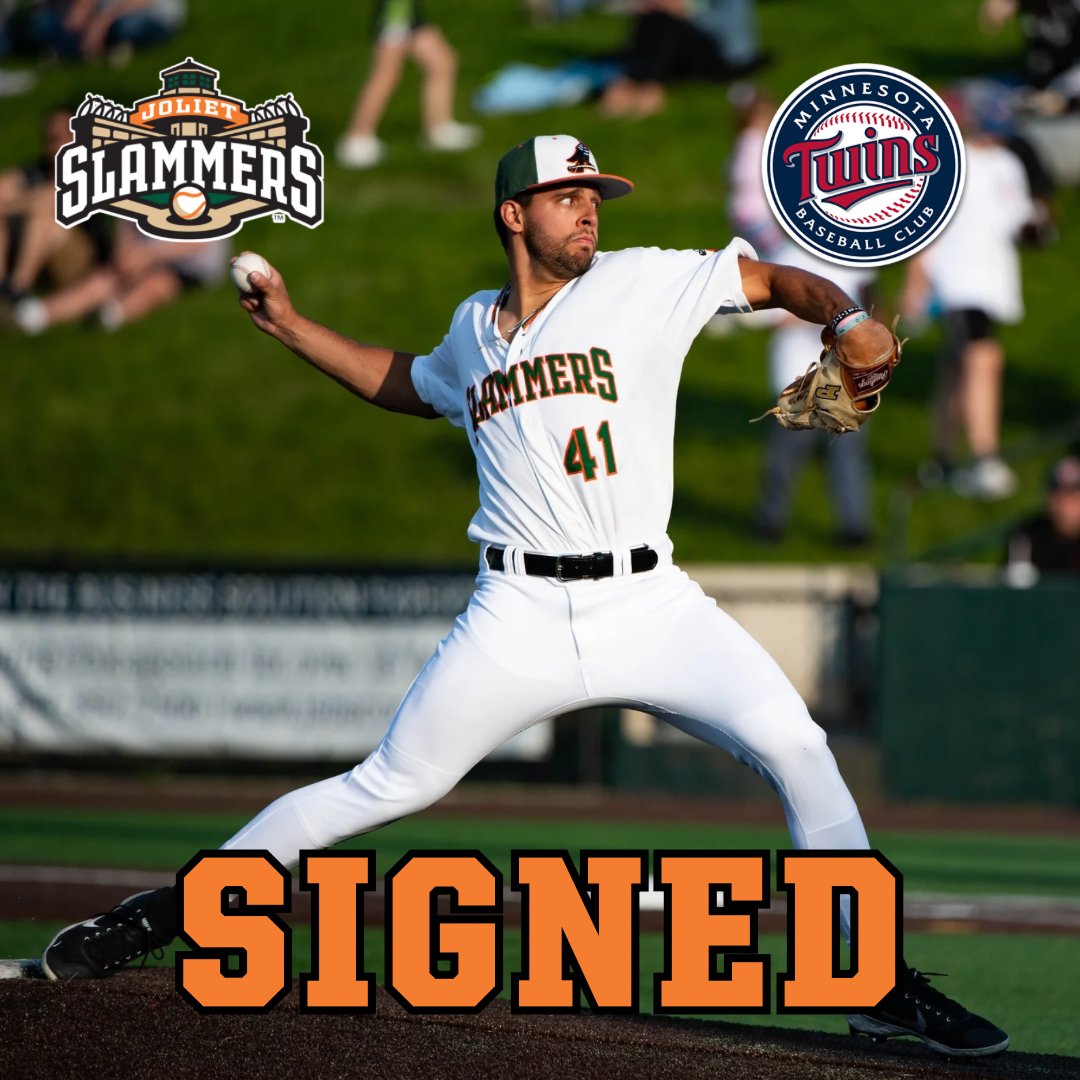 Joliet Slammers (@jolietslammers) on Twitter photo 📝SIGNED: Joliet Slammers RHP Ricky Castro’s contract was picked up by the Minnesota Twins!
#CalledUp #MLB #FrontierLeague 📝SIGNED: Joliet Slammers RHP Ricky Castro’s contract was picked up by the Minnesota Twins!
#CalledUp #MLB #FrontierLeague