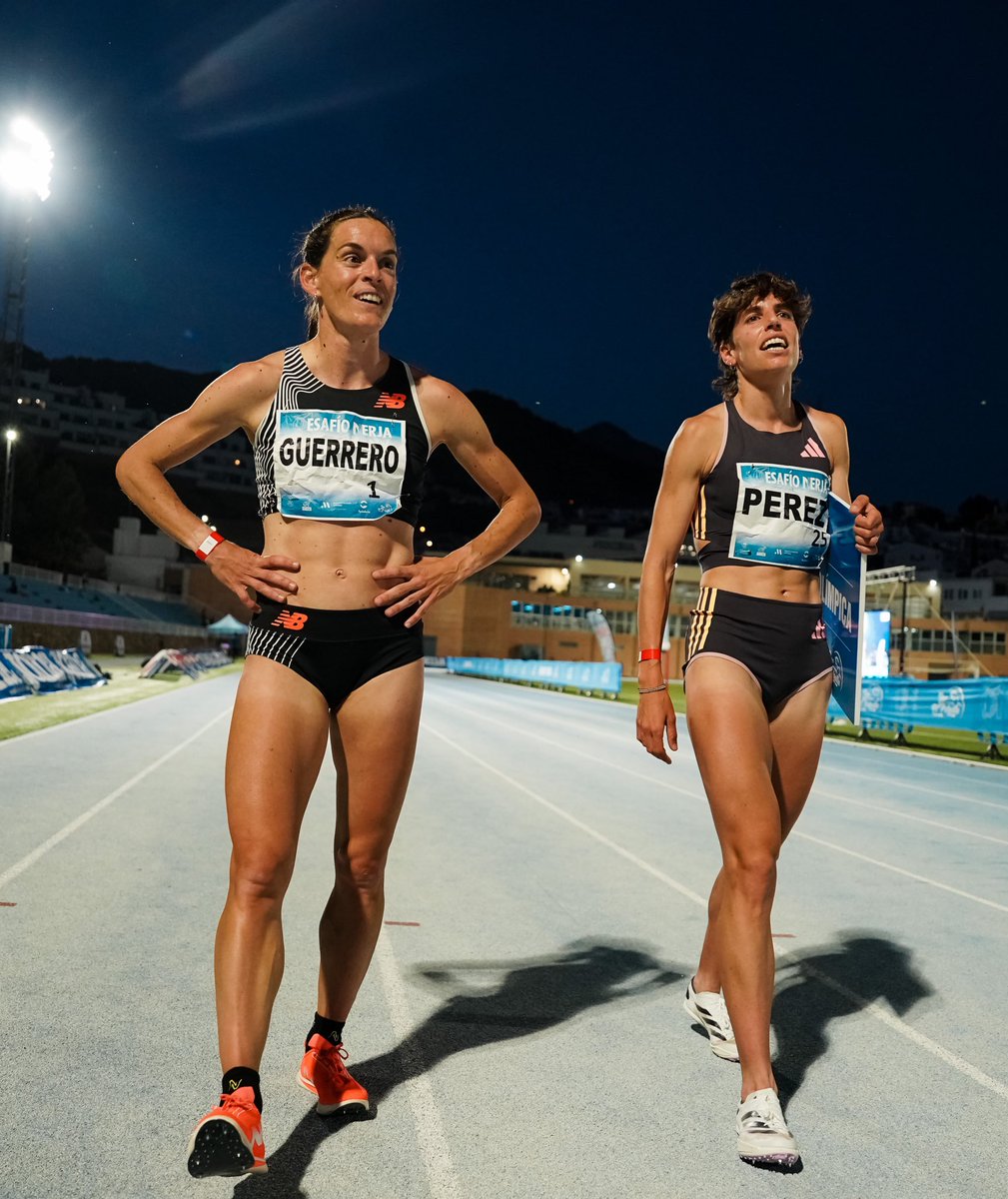 🙌🏽 Buenas noticias desde Ostrava.

● @martapm93 4:03.46
● @estherrguerrero 4:03.72

Las dos mínima RFEA para París (4:04.50). La de World Athletics (4:02.50) la tienen desde el año pasado.

#CORREDOR\