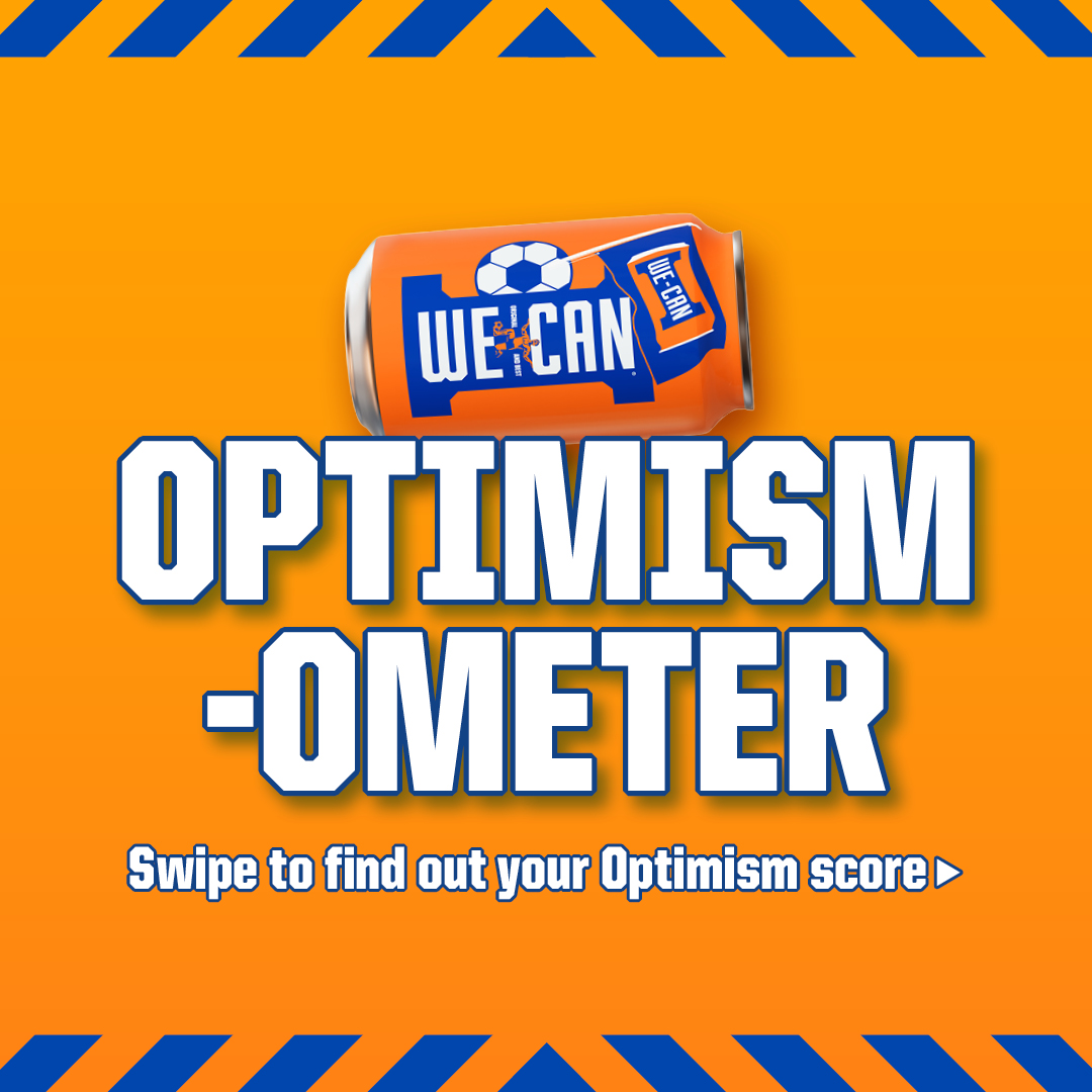 Feeling optimistic? #WeCan