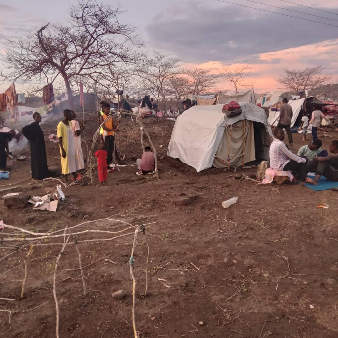 The Sudanese stranded in Ethiopia live in these camps in the Olala forests in the Amhara region, where there is no food or safety.

#KeepEyesOnSudan