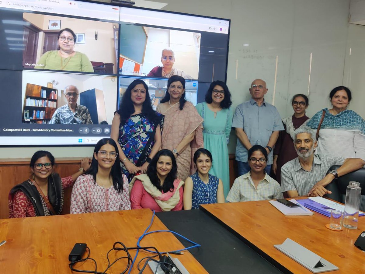 Dr. Nisha Mendiratta (<a href="/NishaIUSSTF/">Dr. Nisha Mendiratta</a>), ED, <a href="/INDOUSSTF/">IUSSTF</a> participated in the STEMtheGap initiative launched by IIT Delhi (<a href="/iitdelhi/">IIT Delhi</a>) and provided insight as an Advisory Committee Member during its evaluation Meeting held on May 27, 2024 at IIT Delhi.