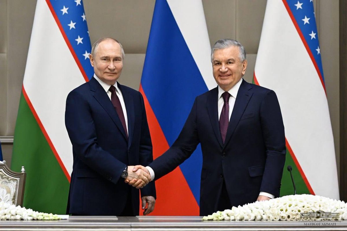 🇷🇺🤝🇺🇿O relacjach Rosji i Uzbekistanu, a także o sensie wizyty Władimira Putina w Taszkencie mówiłem w rozmowie z @PBPaszportu. 

Dziękuję za zaproszenie i oczywiście polecam się na przyszłość. 

youtu.be/E2Cw4nwG4aQ?si…