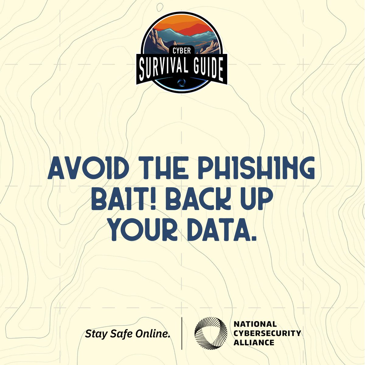 “Fishing sucks.” -Fish, probably. “Phishing sucks.” -Security people, definitely. Access the Cyber Survival Guide for advice on how to avoid and report phishing attempts. hubs.la/Q02yn13Z0 #CyberSurvival #StaySafeOnline