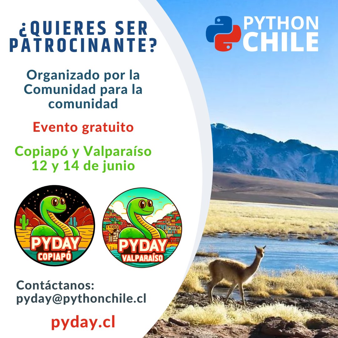 Python Chile tweet media