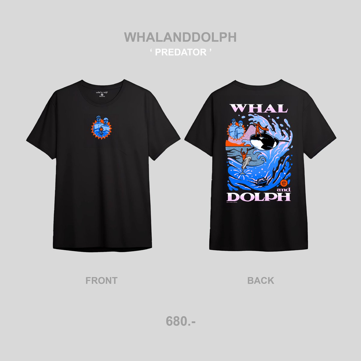whalanddolph's tweet photo. เสื้อ Whal &amp; Dolph 2024
รุ่น ‘ PREDATOR ’ 

ราคา : 680 B
ขายที่งาน Cat T-Shirt 2024
Booth : Whattheduck

รายละเอียดเสื้อ
Screen Printing 
with Discharge Inks 

#whalanddolph https://t.co/1DVBwA3E3e
