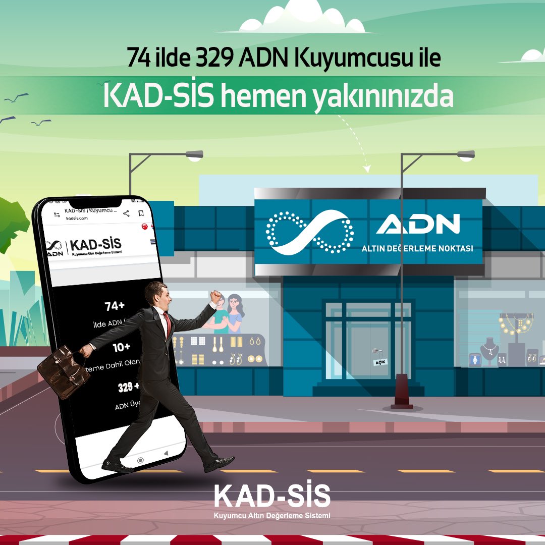 adnkadsis's tweet photo. 74 ilde 329 ADN Kuyumcusu ile KAD-SİS hemen yakınınızda
https://t.co/xGRmZJVCMg
#kadsis #altındeğerleme https://t.co/R6d5lxpX5U